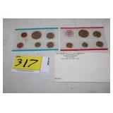 1972 U.C. Mint Sets - 1 Philadelphia, 1 Denver