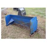 92" Skidloader pusher blade