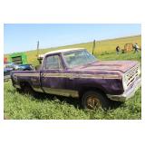 1976 Dodge D100 Minnesota Vikings Edition 4x4