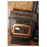 Corn burning stove