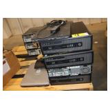 4 HP Elite desk towers & 2 laptops