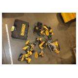 DeWalt 18V power tools, batteries & chargers