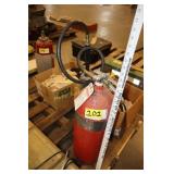 large fire extinguisher