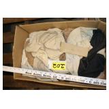 box of misc fire hoods