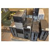 4 HP & 2 Dell Towers