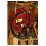 Extension cord on reel