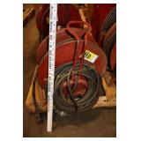 Extension cord on reel