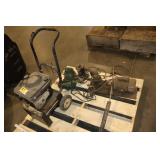 Misc pumps & pressure washer -condition unknown