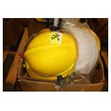 box of helmets