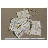 Letcher, Yale, Huron, SD vintage nail pouches
