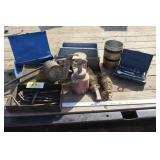 Husky socket set, torch pieces, etc