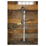 4 game hangers and meat hooks