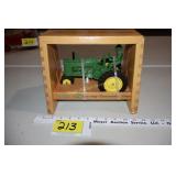 John Deere model A commemorative tractor in box