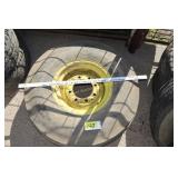 tractor tire w/rim nylon F-2