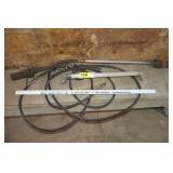 weed burner & grab bar, stake