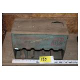 vintage meatal tire repair box