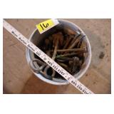 bucket of I-bolts