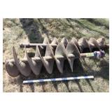 2 auger bits 10" & 16"