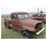 Willys-Overlund Jeep Truck 4 wheel drive - parts