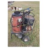 heated power washer - condition unknown