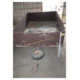 Utility Trailer, tilt bed - no title