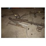 wood beam walking plow