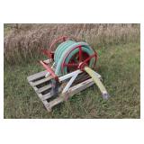 hose on reel