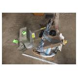 air soft gun, ammo cans, etc