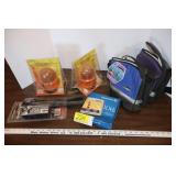 Tomtom nav, flashing lights, light, cooler bags