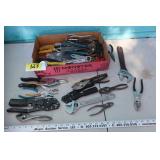 pliers, wrenches, misc hand tools