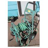garden hose on reel cart