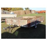 1977 8x8 tilt bed trailer