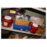 2 lead weights & misc