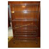 metal rolling rack