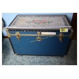 Vintage chest on wheels