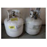 2 propane tanks