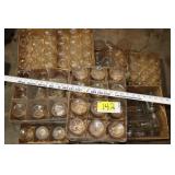 Large lot of canning jars- various sizes