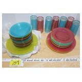 Plates, bowls & glasses