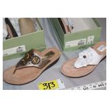2 pair Clarks Artisan Sandals sz 11M NIB