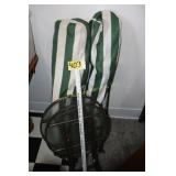 2 Lawn Chairs and 2 Folding Chairs