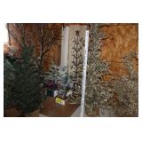 Decorative trees - includes lighted branches