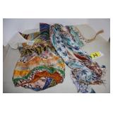 Art Studio bags & scarf NWT