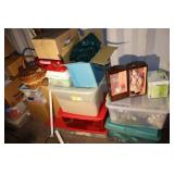 Holiday decorating items, doll & dispenser