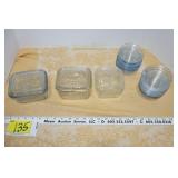 Vintage Fire King Glass pieces