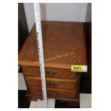 Three Drawers Side Table