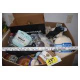 lare box yarn with knitting & crochet needles