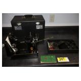 Antique Singer sewing machine in case