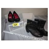 DexFlex sz11, Naot Boots sz 42, Clarks sandal