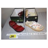 2 Pair Earth Sandals NIB