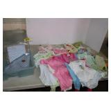 Assortment of new baby/toddler clothes